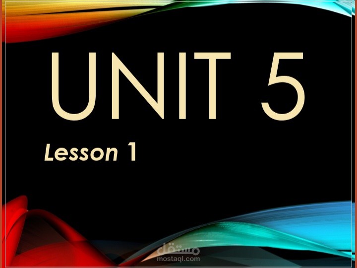 عرض تقديمي مميز لمحتوى درس لغة انجليزية