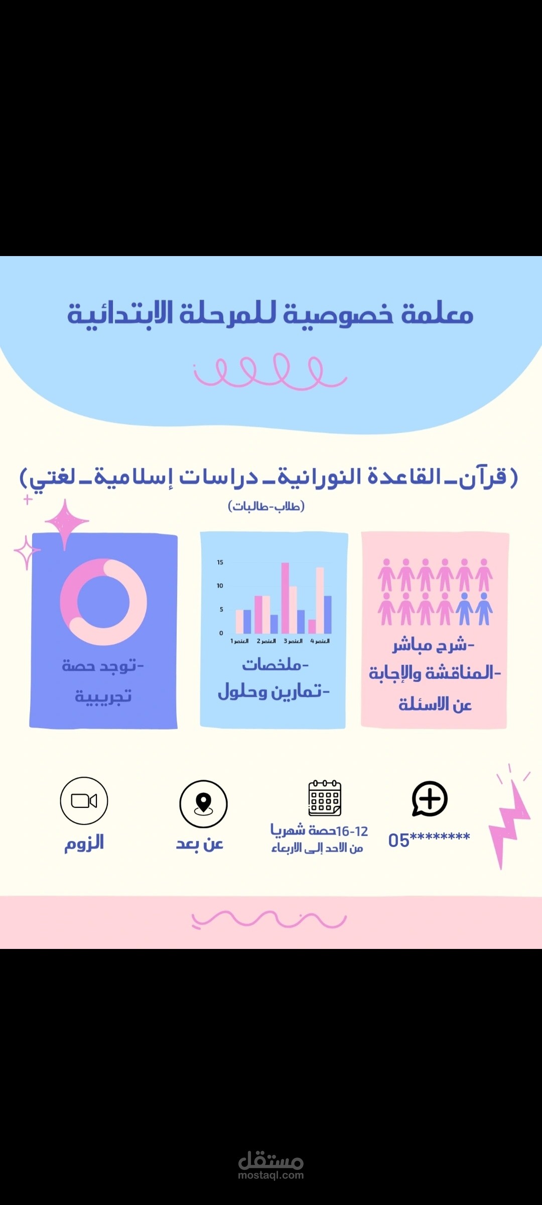 إعلان لمعلم خصوصي