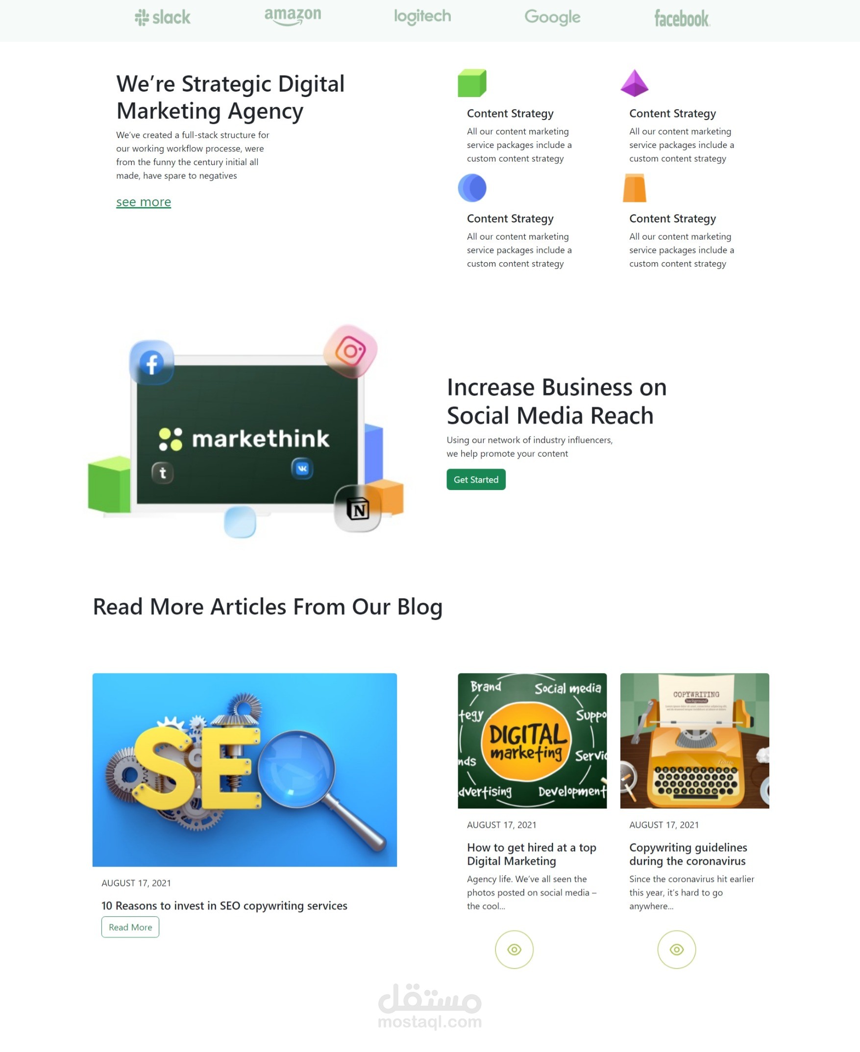 Landing Page
