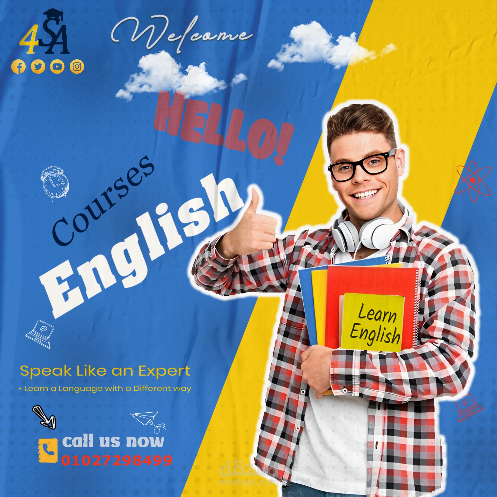 سوشيال مديا بوست انتسجرام