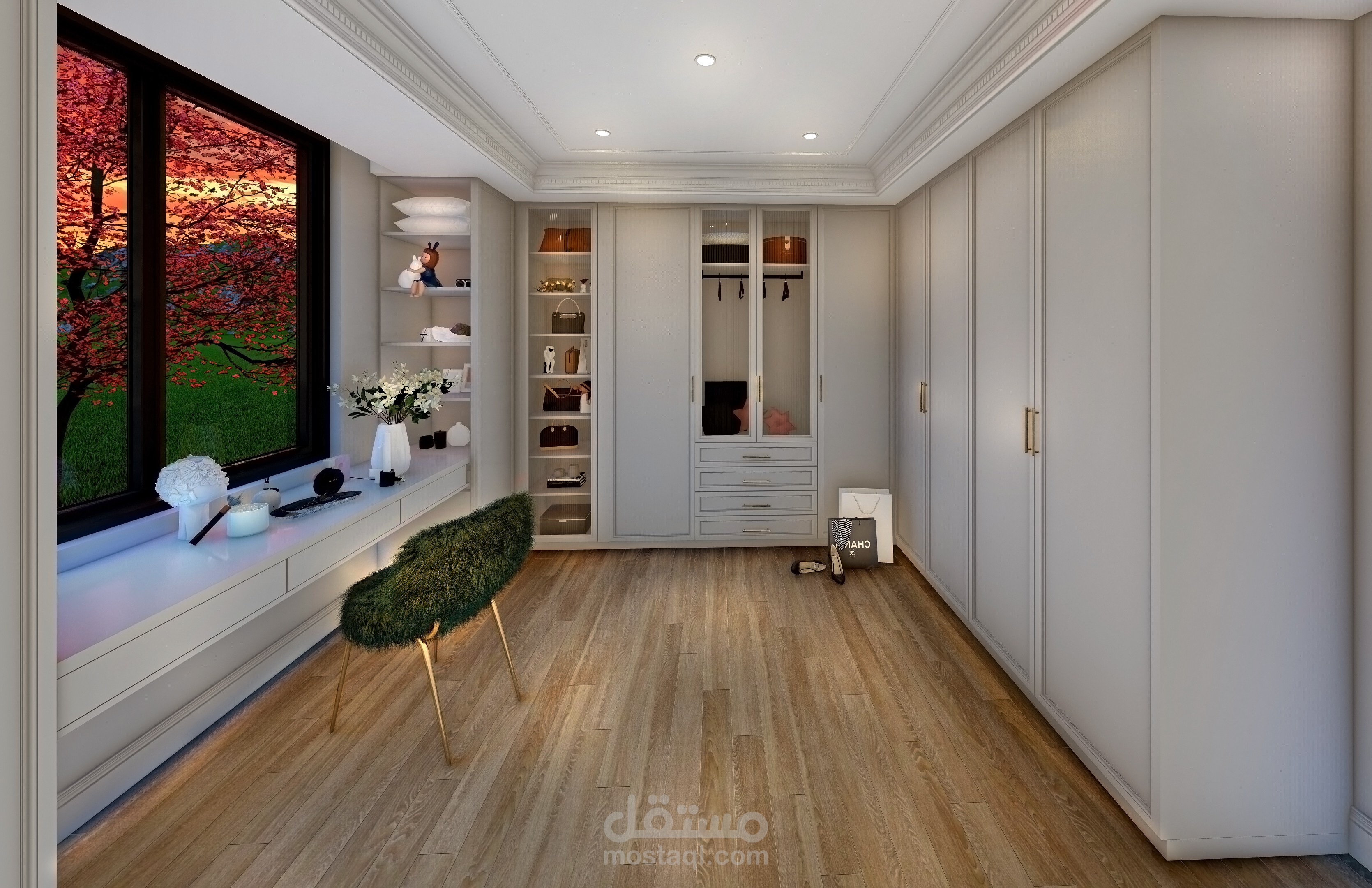 dressing room
