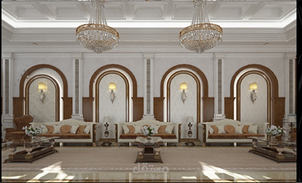 تصميم فيلا +رسومات تنفيذية