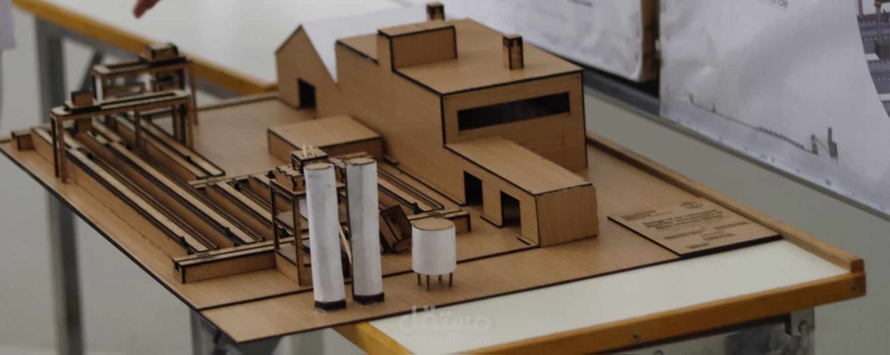 تصميم معمل مؤتمت لتصنيع كتل الخرسانة الرغوية /Design of an Automated Plant for manufacture of foam concrete blocks