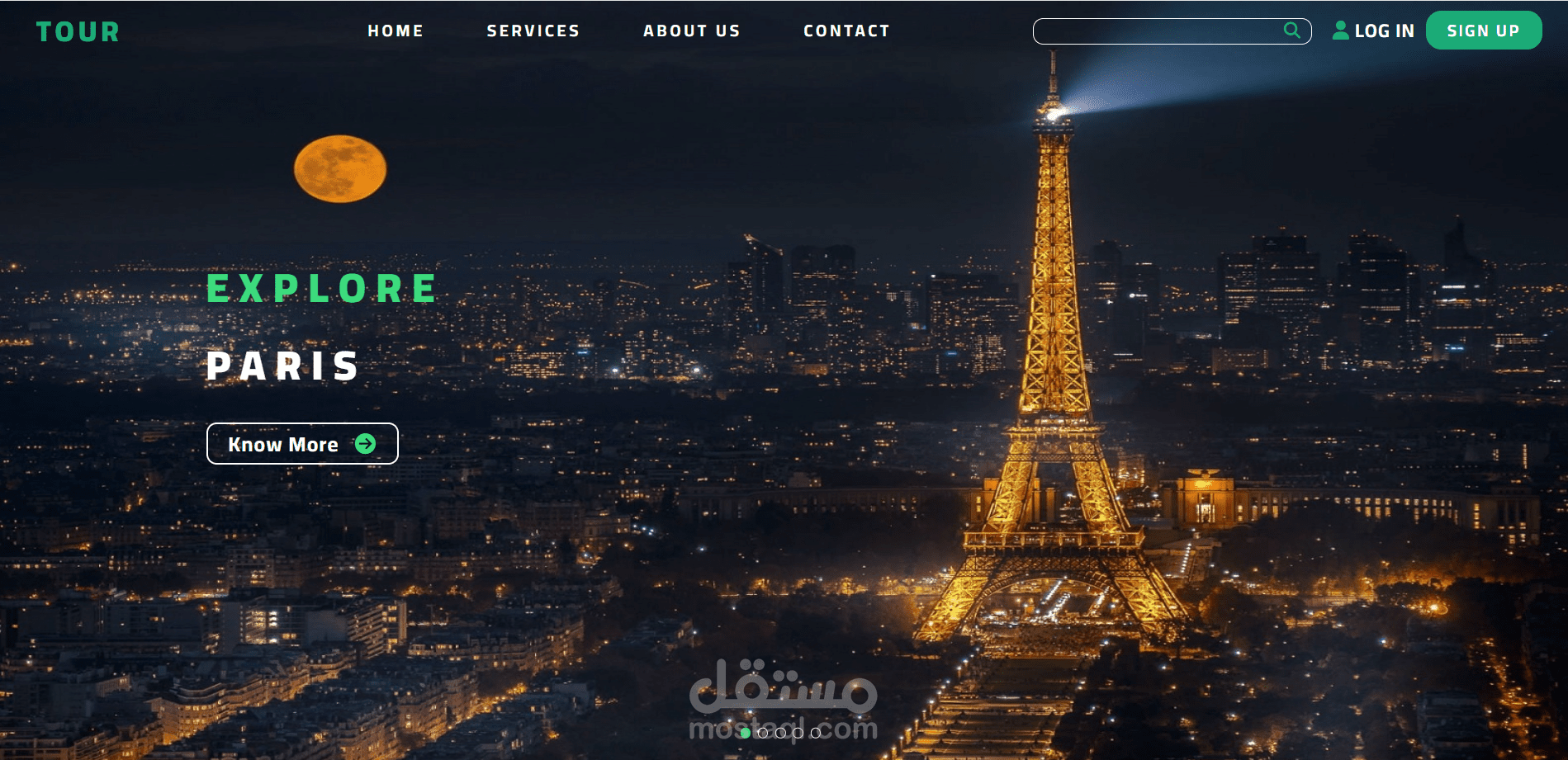 Tour-Tourism And Travel Website