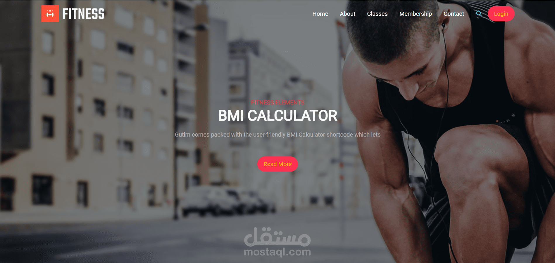 Fitness Gym Website