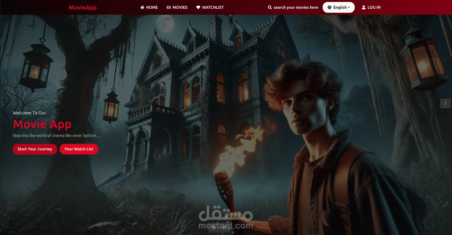Movie Discovery Web Application with React