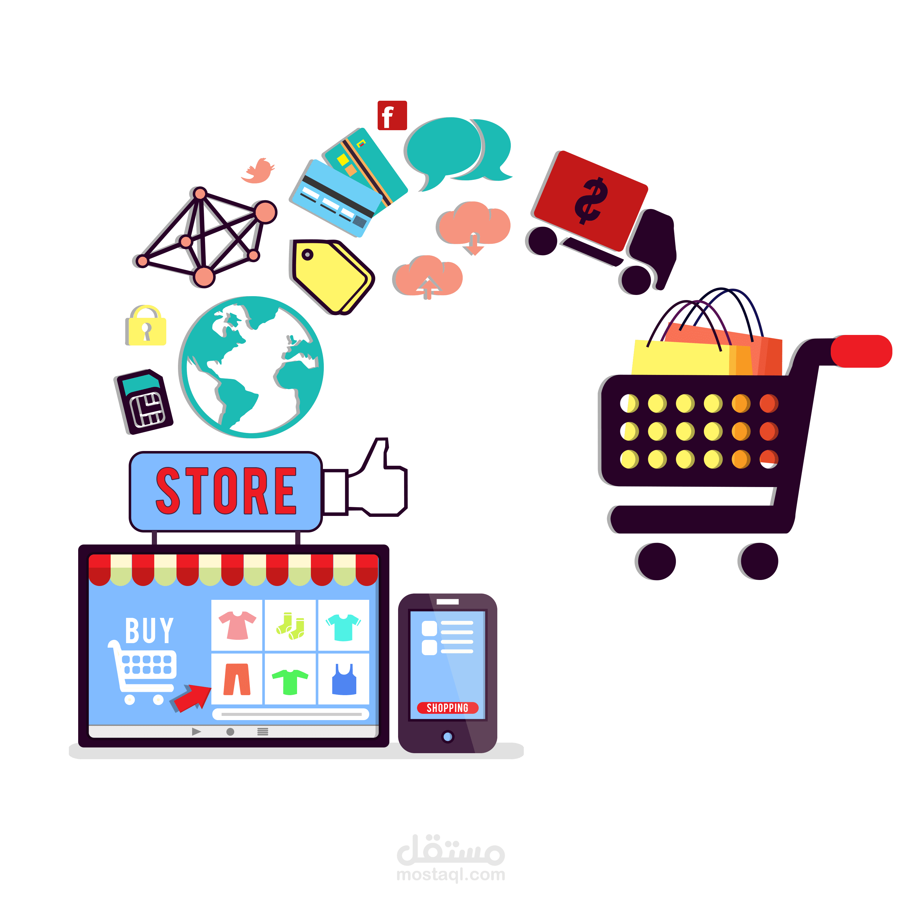 مقال عن التجاره الألكترونية