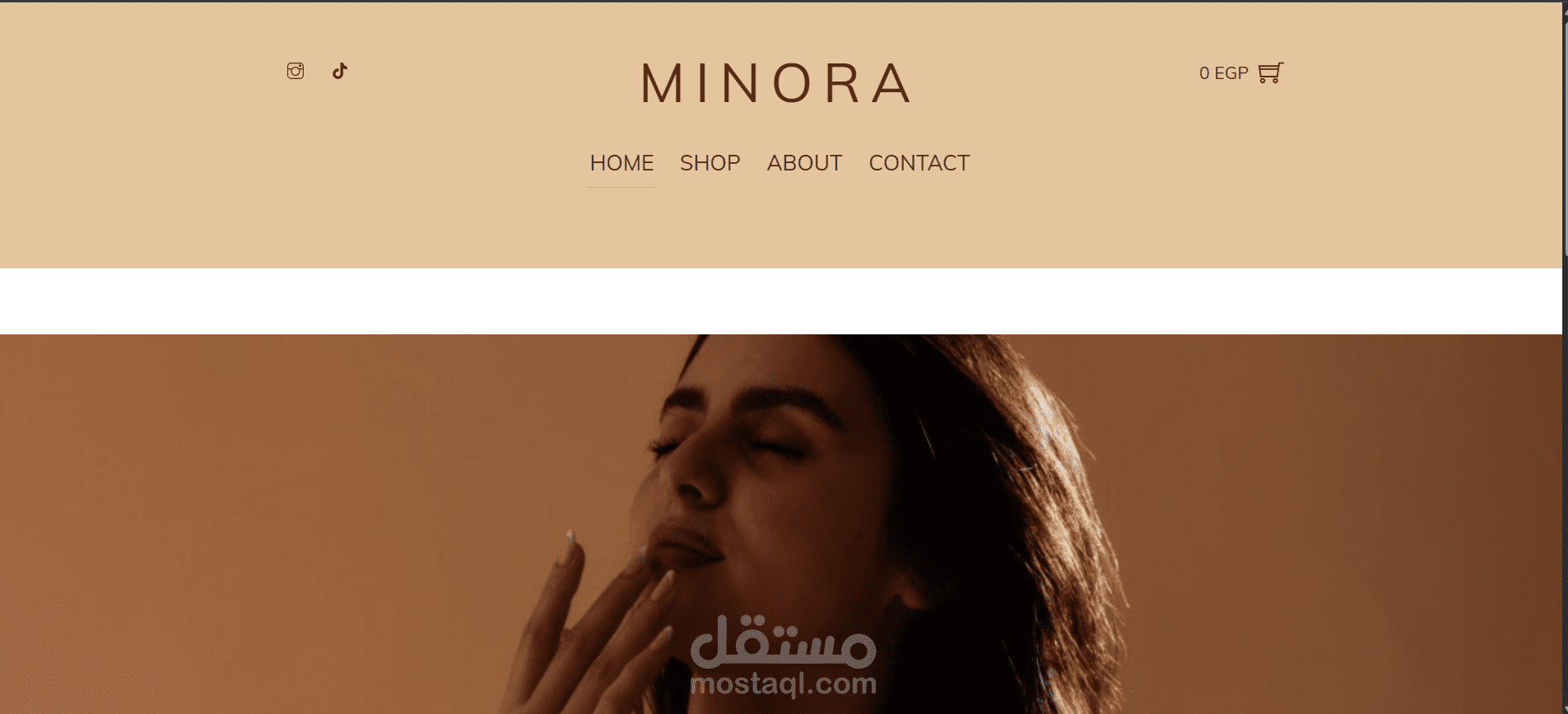 موقع الكترونى لبيع الملابس