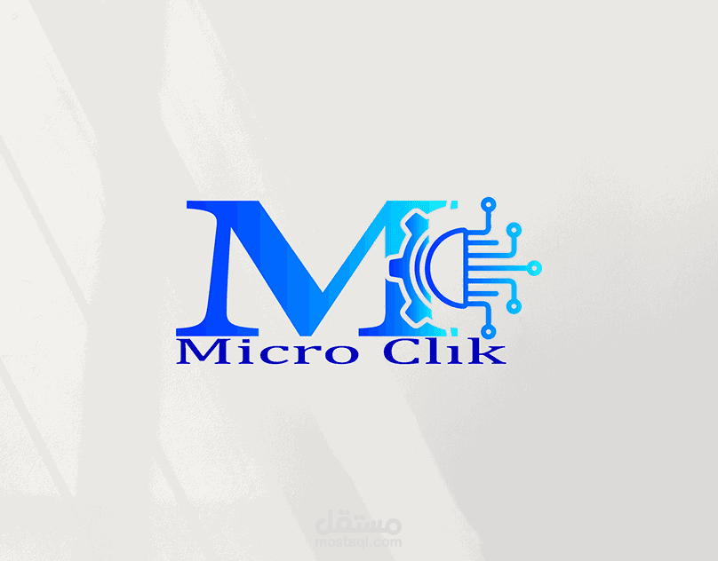 شعار لشركة Micro clik