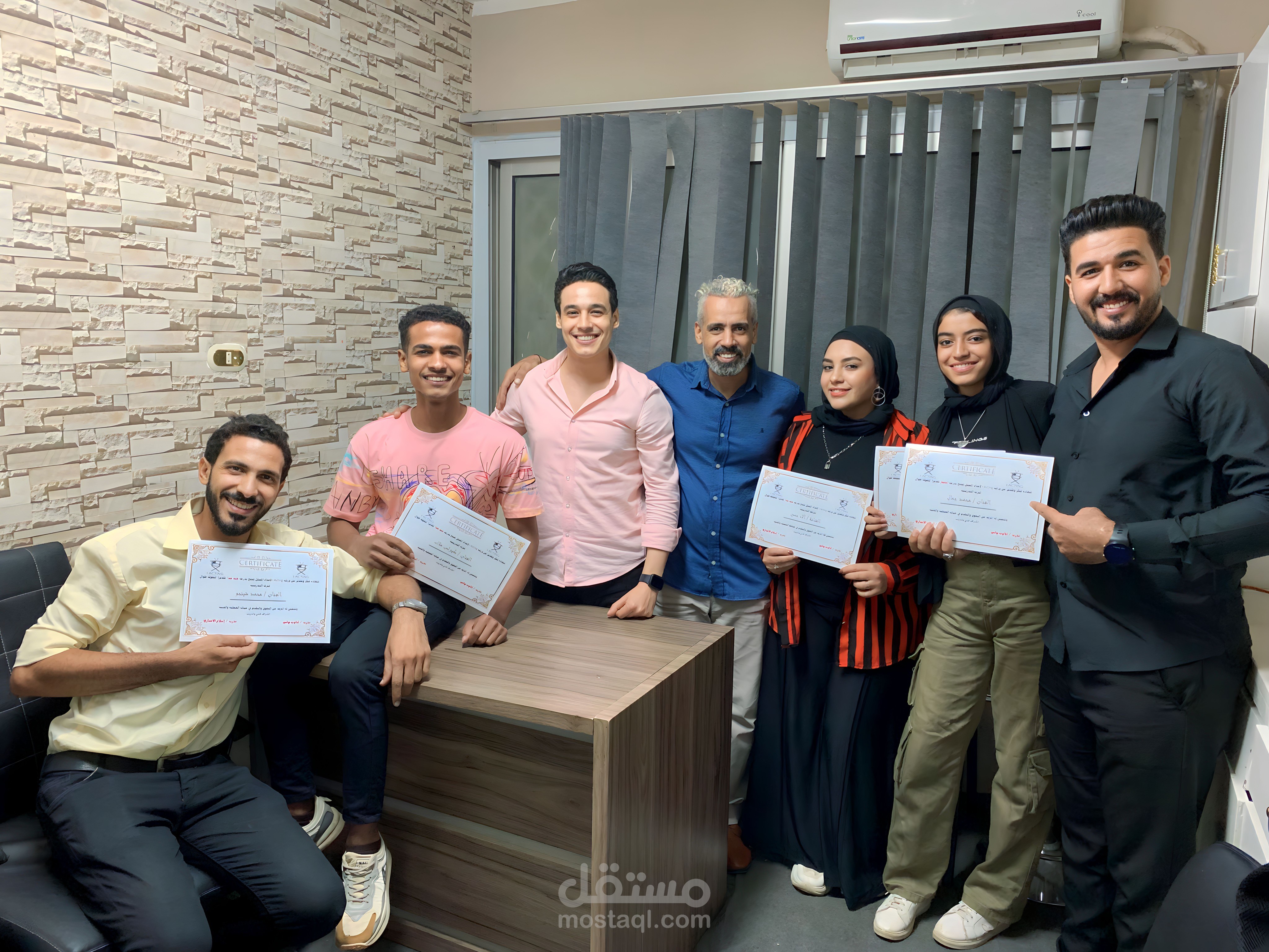 إحدي الدورات التدريبيه التي قمت بإعدادها