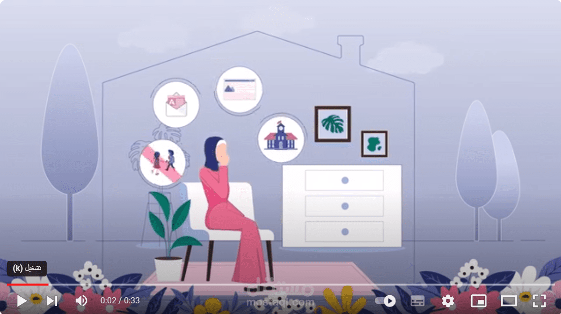 تصميم فيديوهات جرافيك موشن