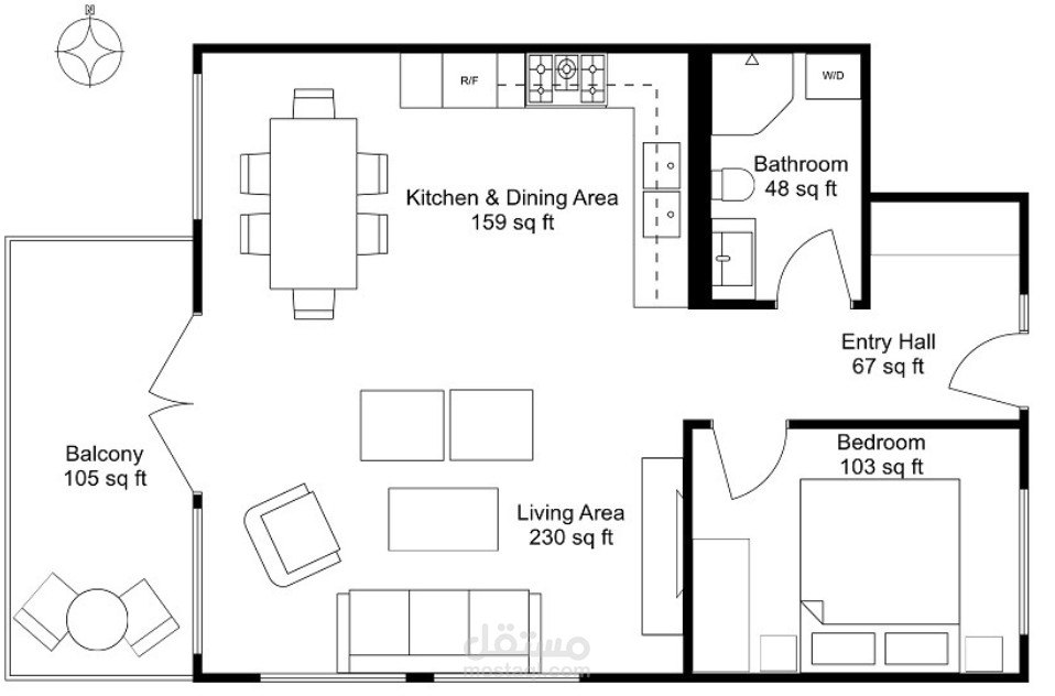 مخطط بتصميم اجنبي