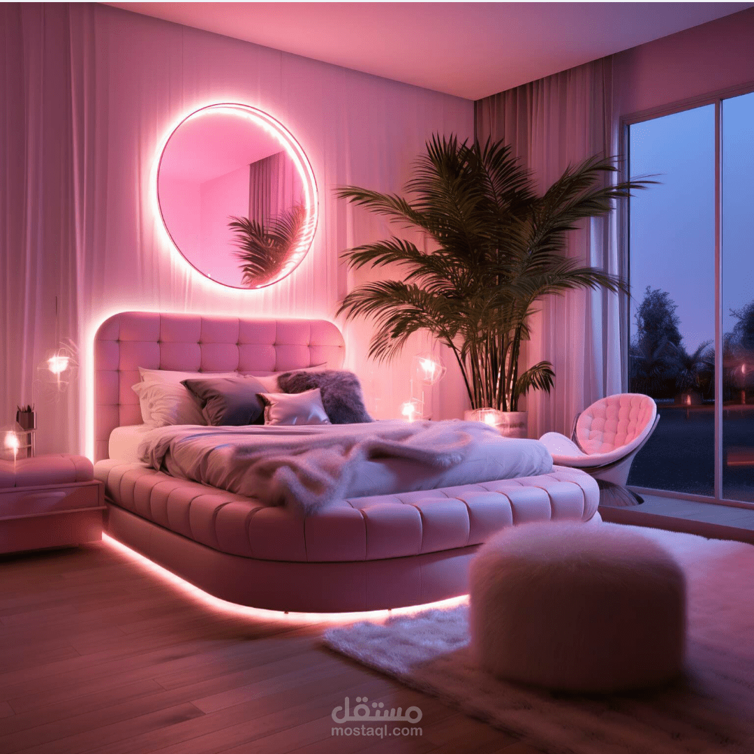 غرفه نوم بناتي