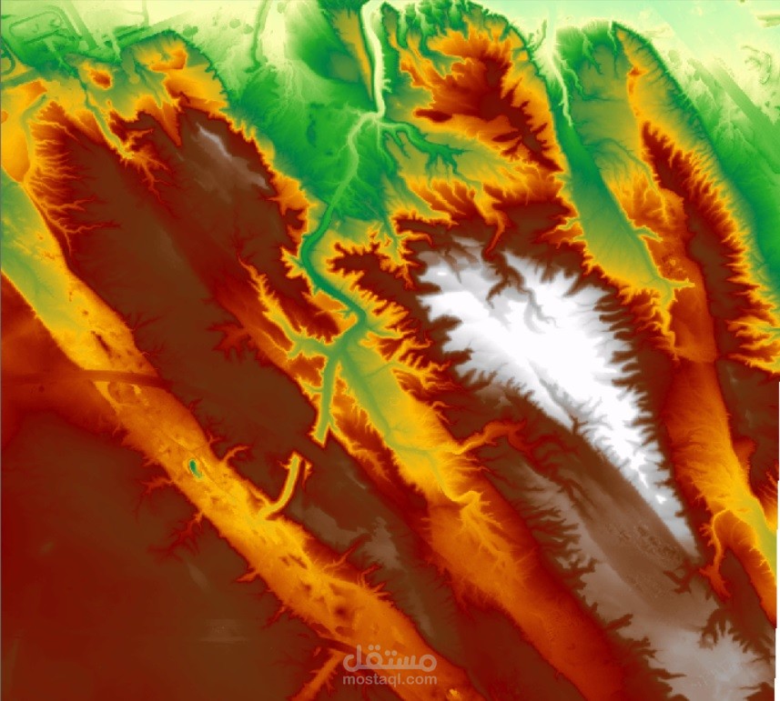 حساب قيم الـ Geoid Undulation