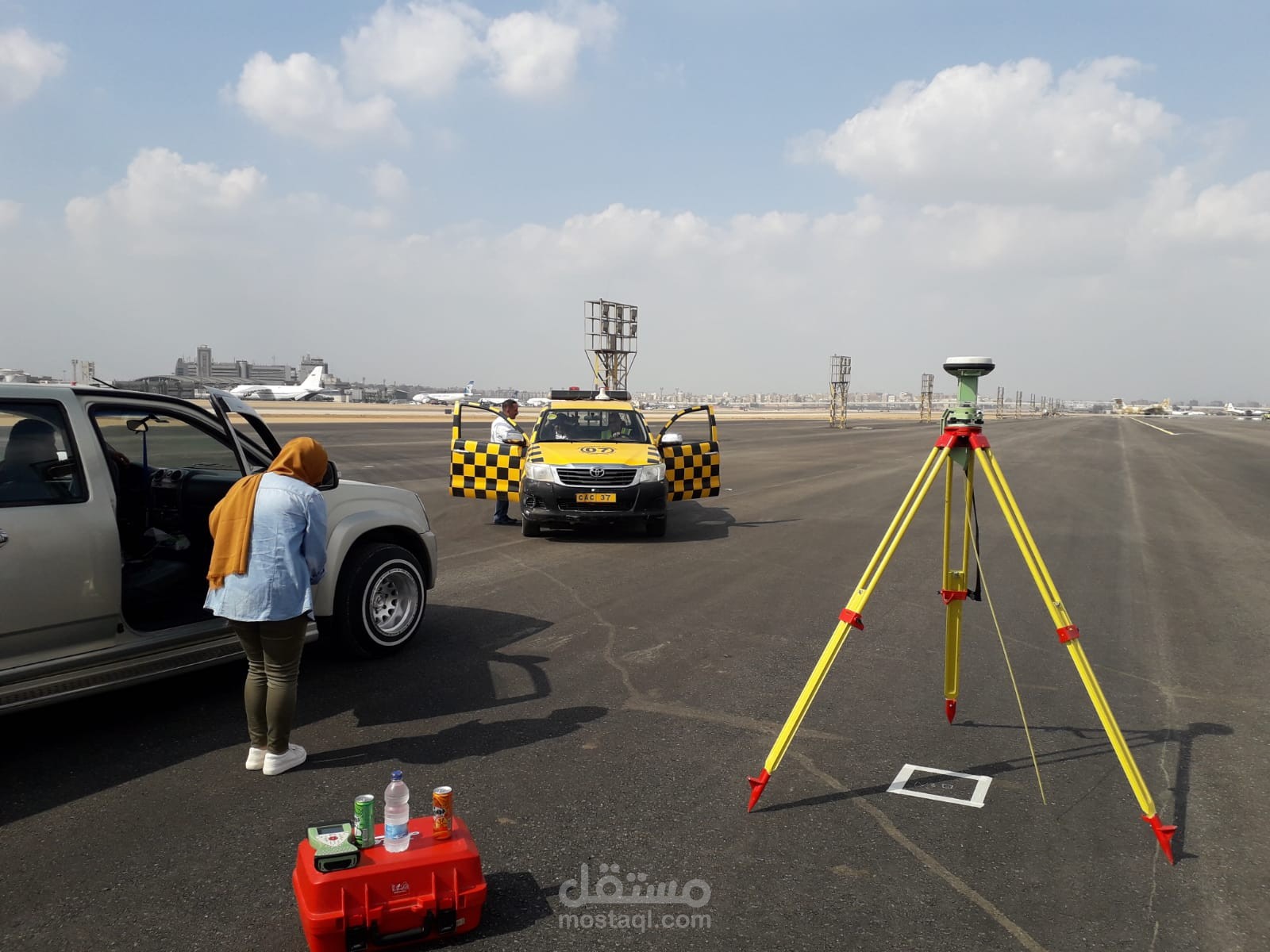 الرفع المساحى بالأجهزة المساحية