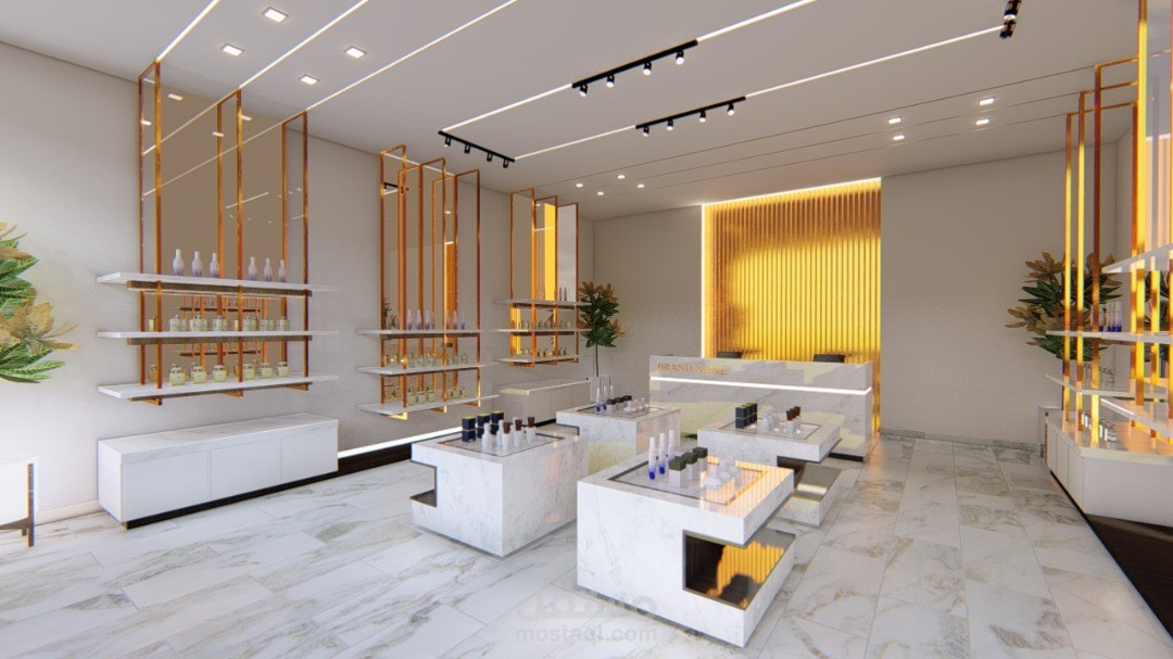 تصميم محل عطور