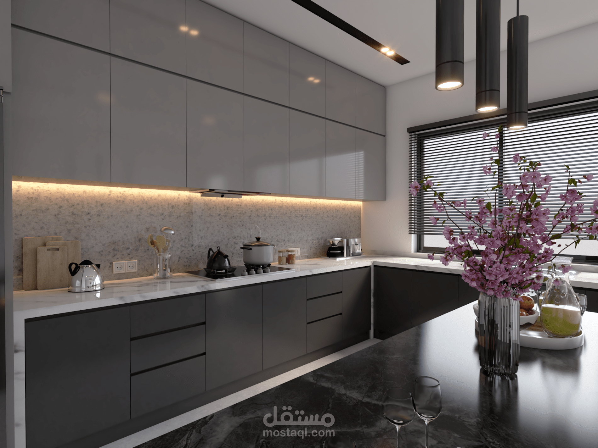 تصميم مطبخ