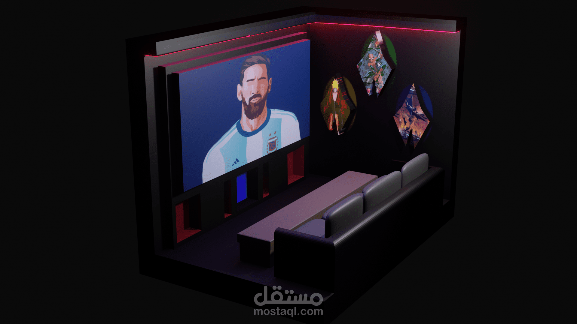 غرفة 3d