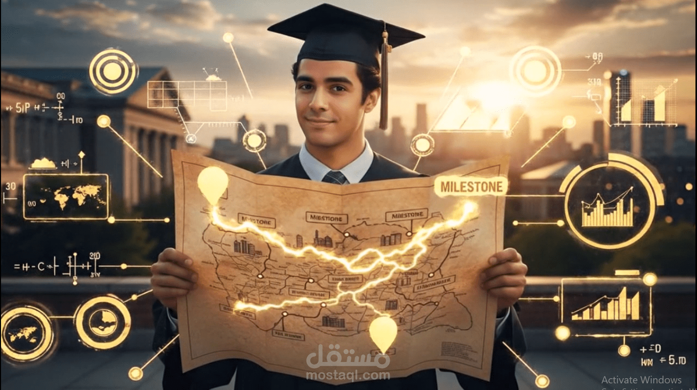 تصميم فيديوهات انفوجرافيك بالذكاء الاصطناعى لجمعية رسالة الخيرية