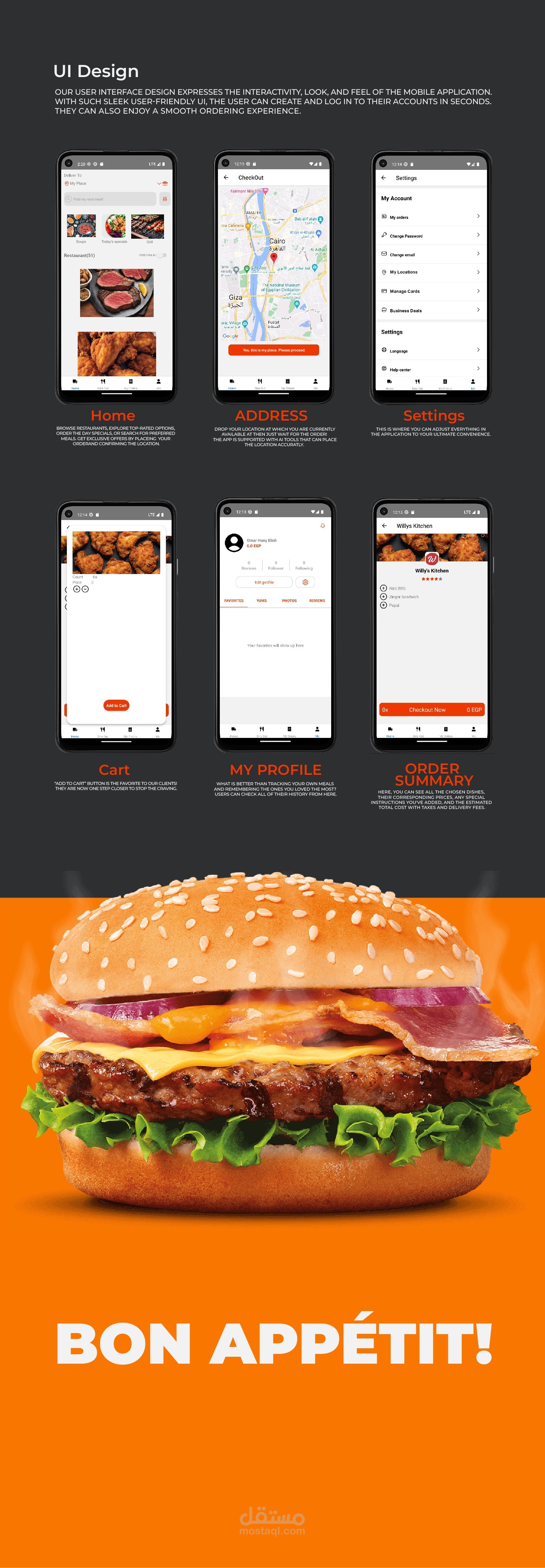 Food Delivery Mobile App for Both Android and IOS