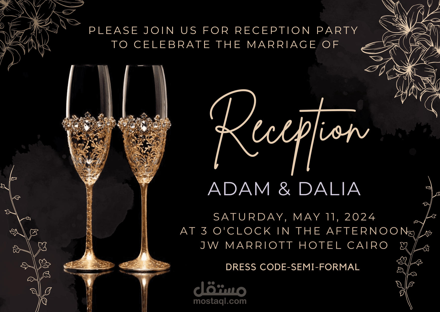 WEDDING INVITATION CARD