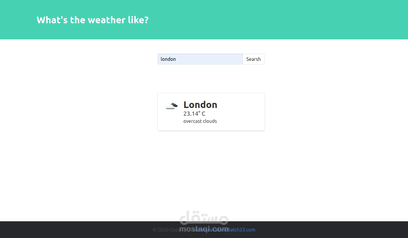 Weather App