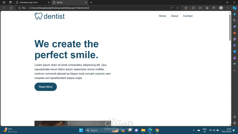dental Website