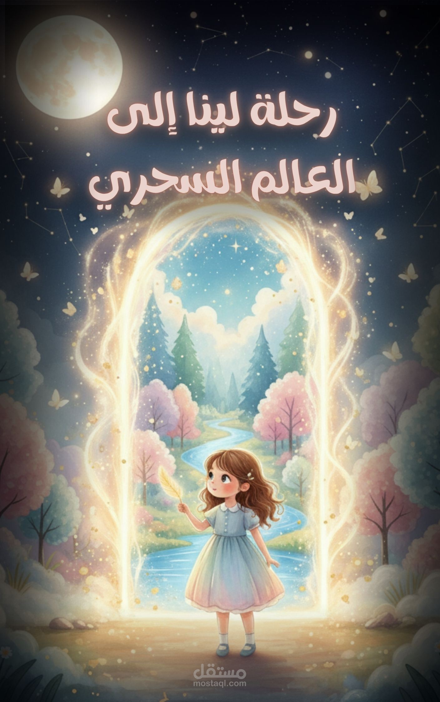 رحلة لينا إلى العالم السحري – قصة مصوّرة للأطفال