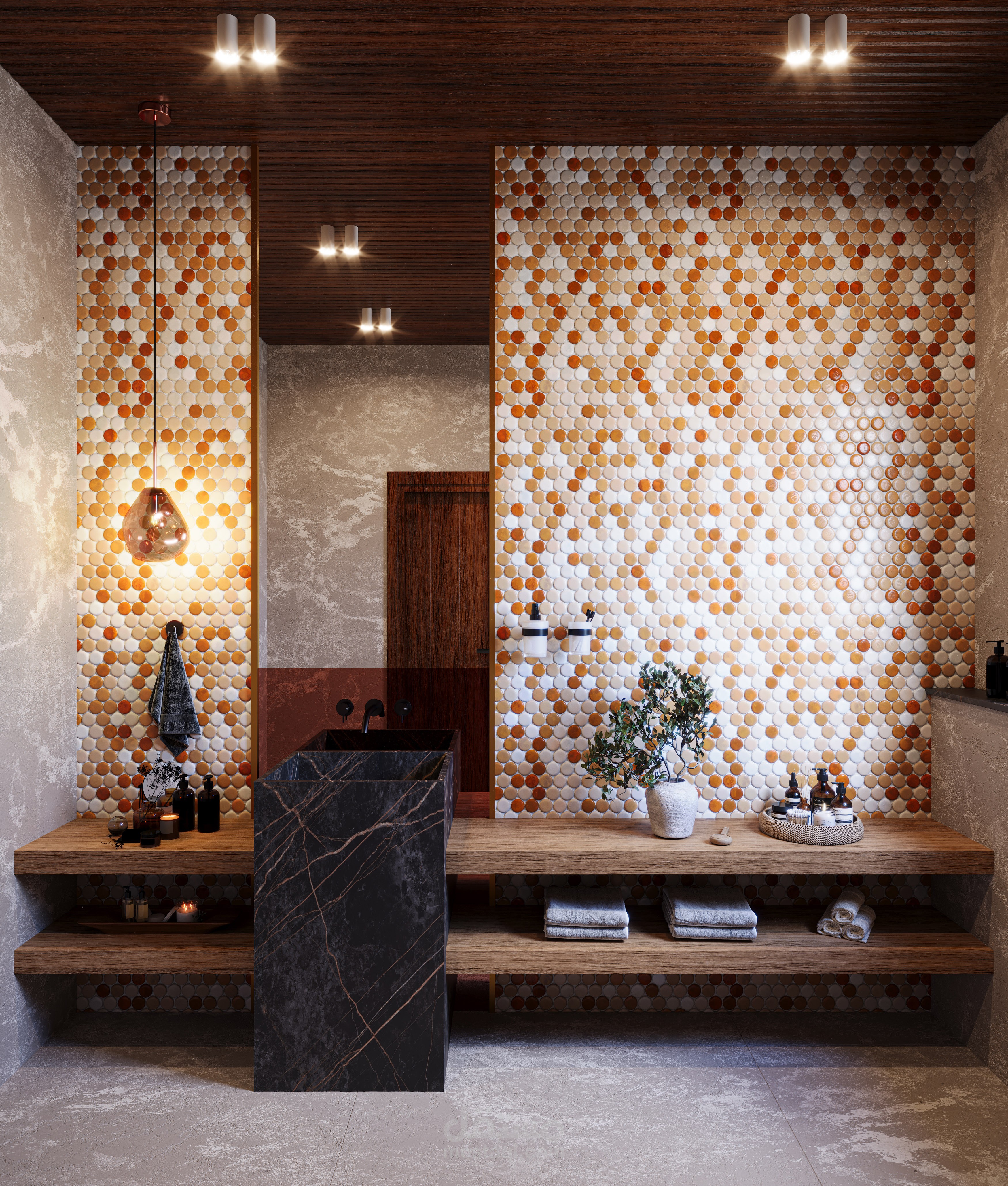 Guest Bathroom , EAU