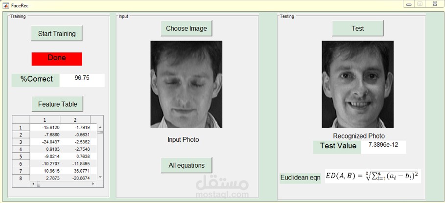 Face recognition 2