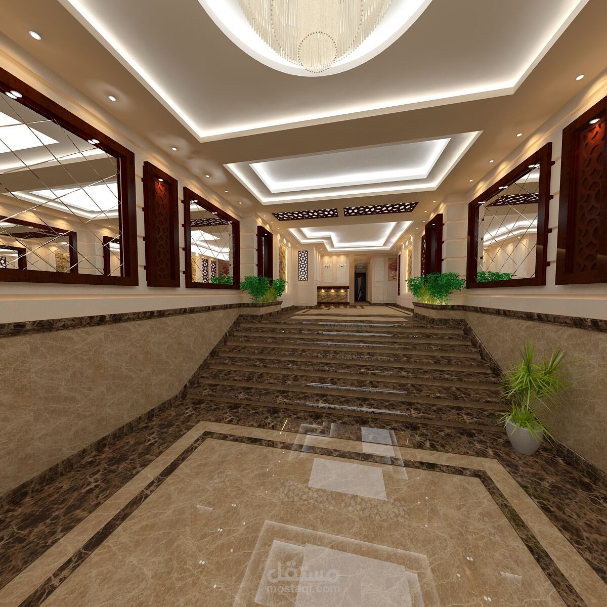 تصميم مدخل بمنطقة كامب شيزار الاسكندرية