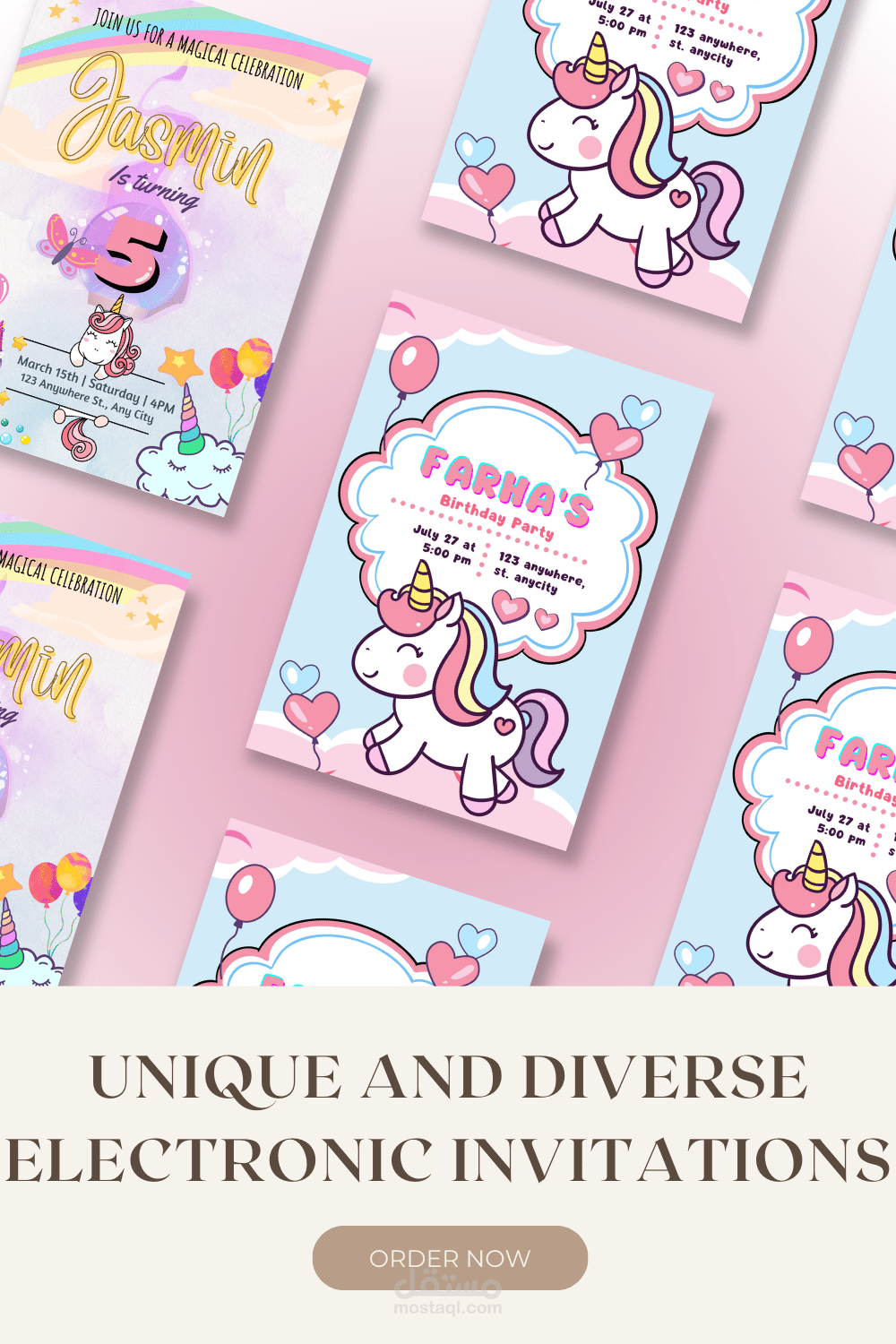 عمل بوسترات اعلانات مميزة