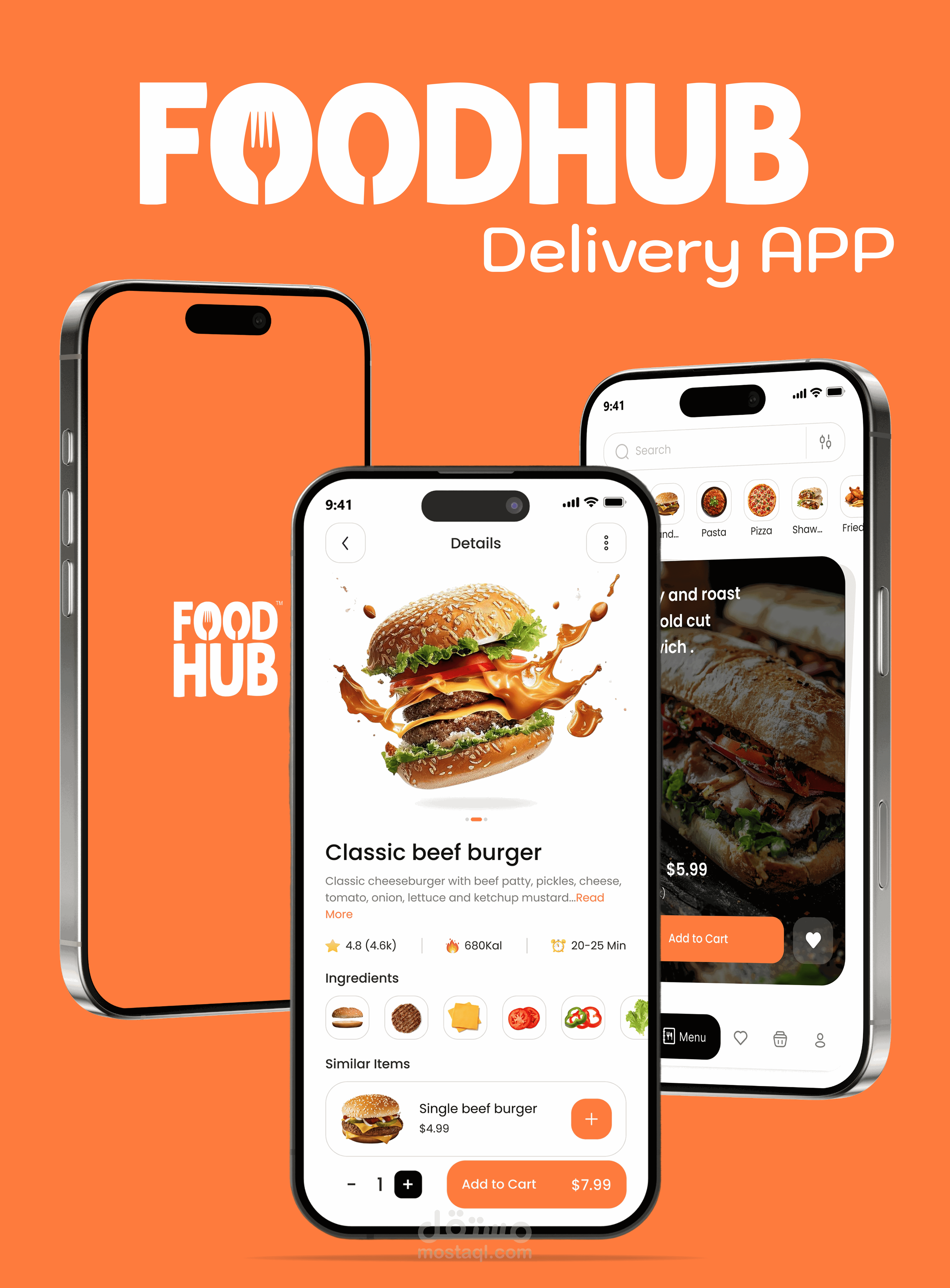 Food Delivery App تطبيق توصيل الطعام