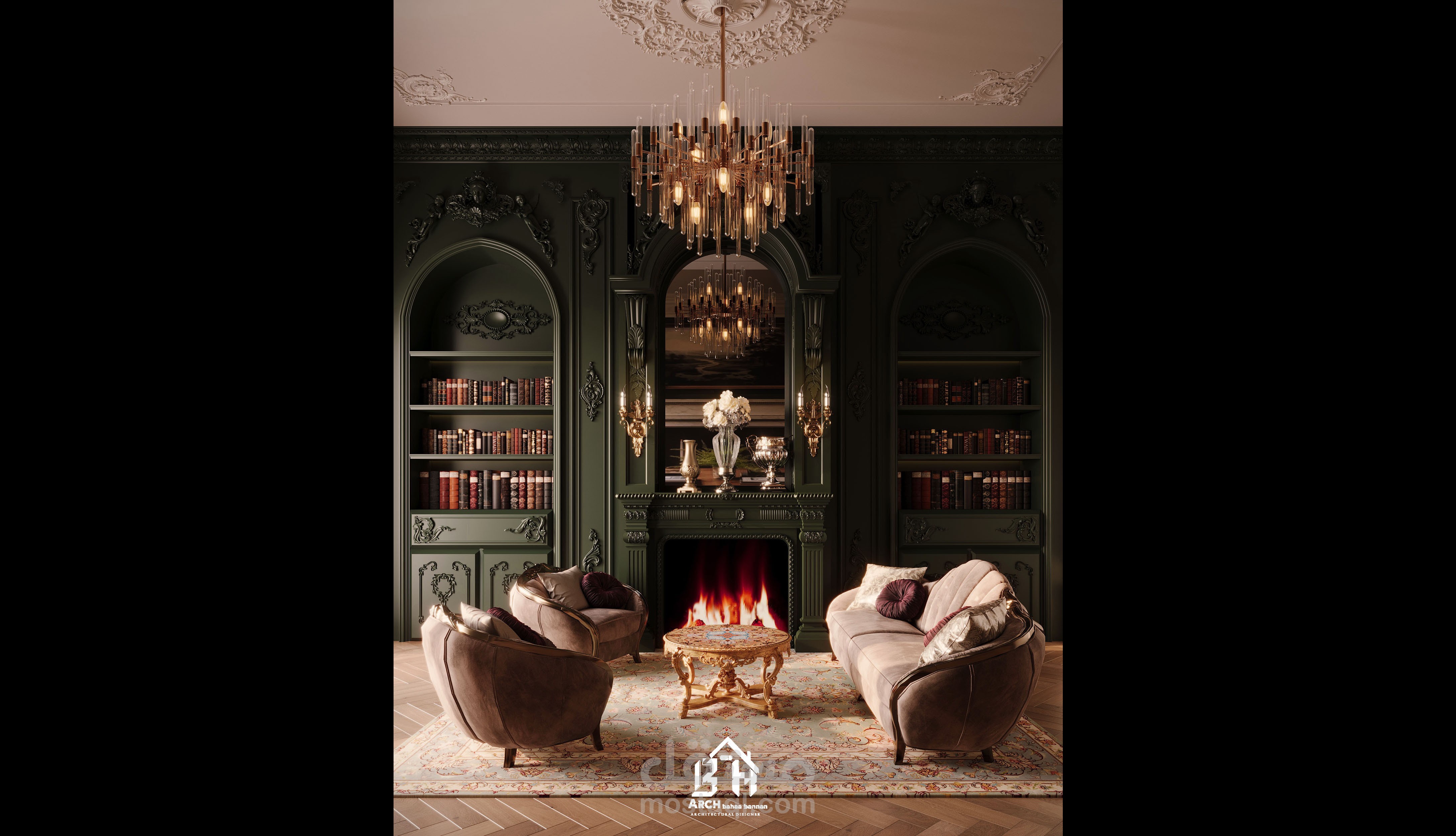 تصميم غرفة جلوس