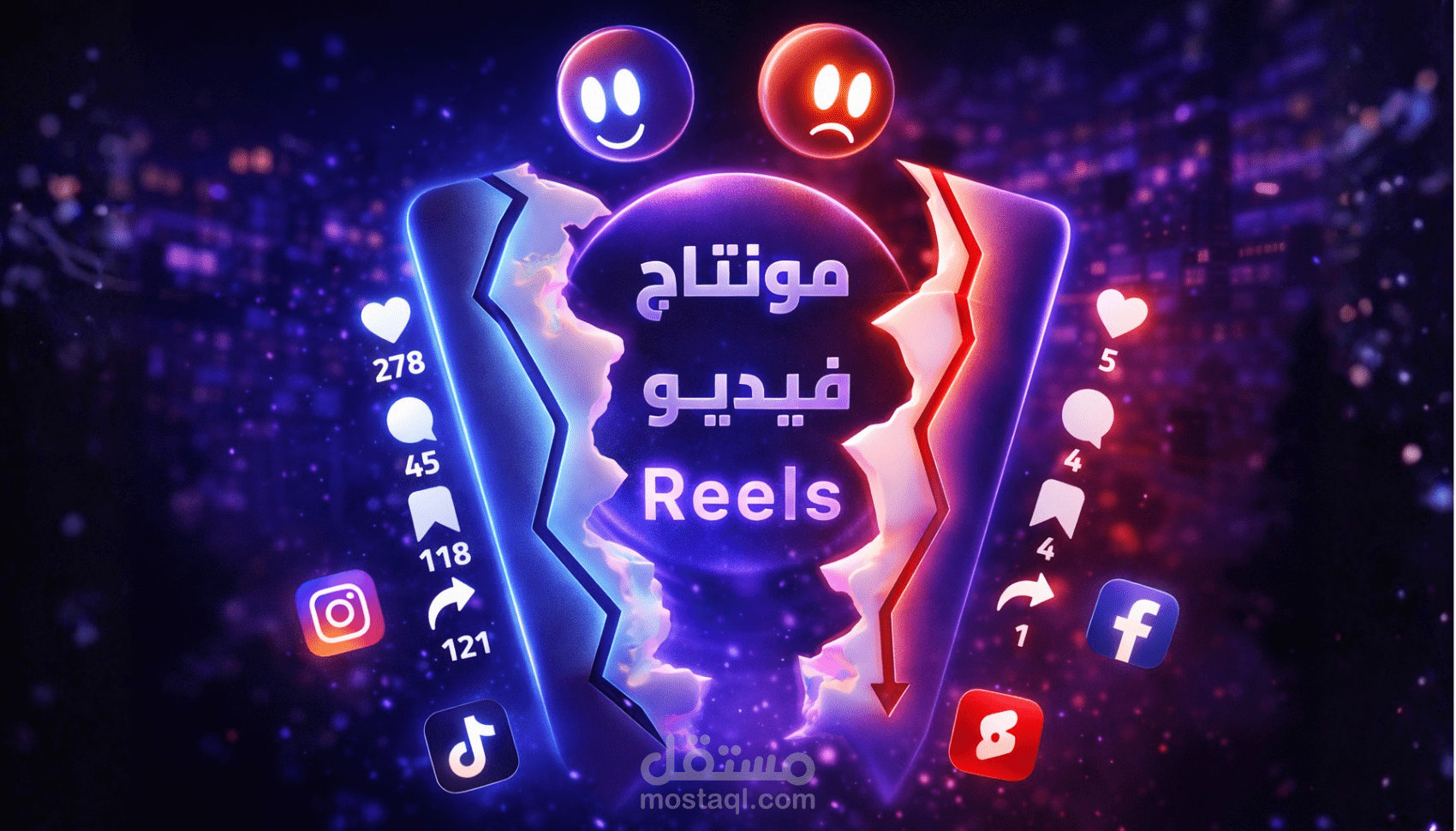 مونتاج ريلز ( Viral edit )