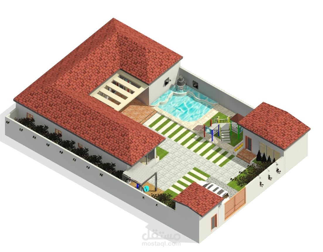 تصميم استراحه