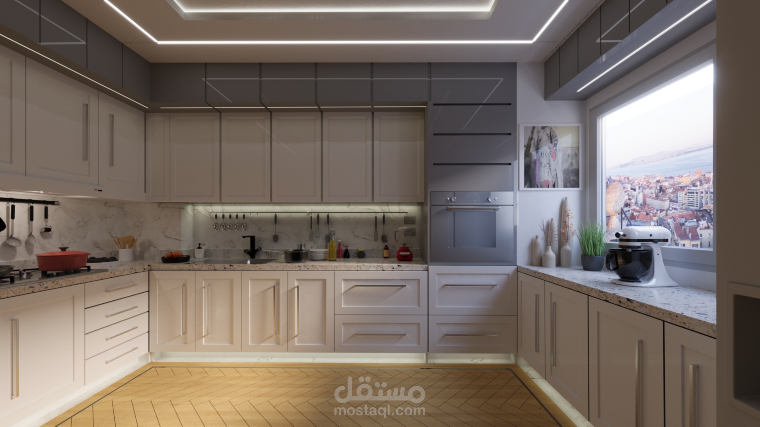 تصميم مطبخ في جدة (المملكة العربية السعودية )