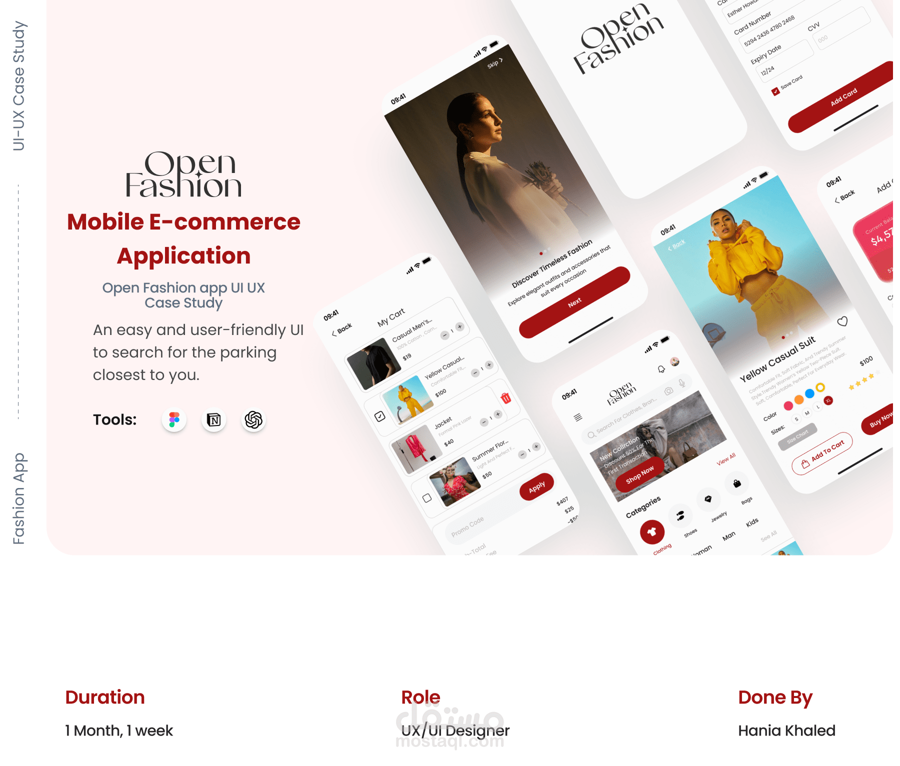 Fashion E-commerce Mobile App | UI/UX Case Study