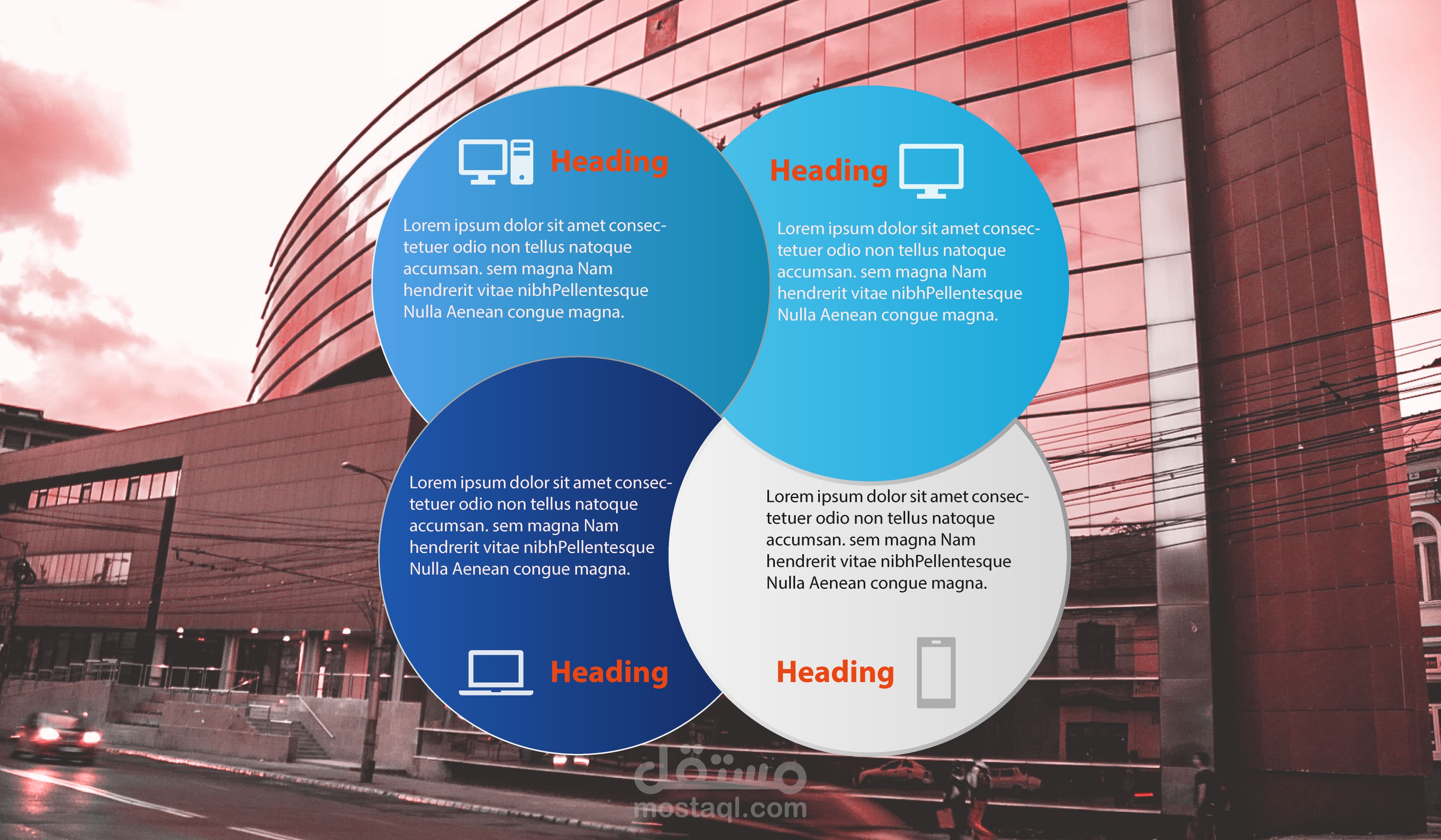 تصميم عناصر الانفوجرافيك