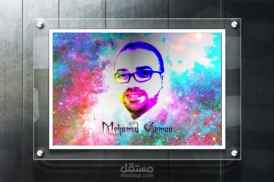 تصميم شعار من صوره شخصية