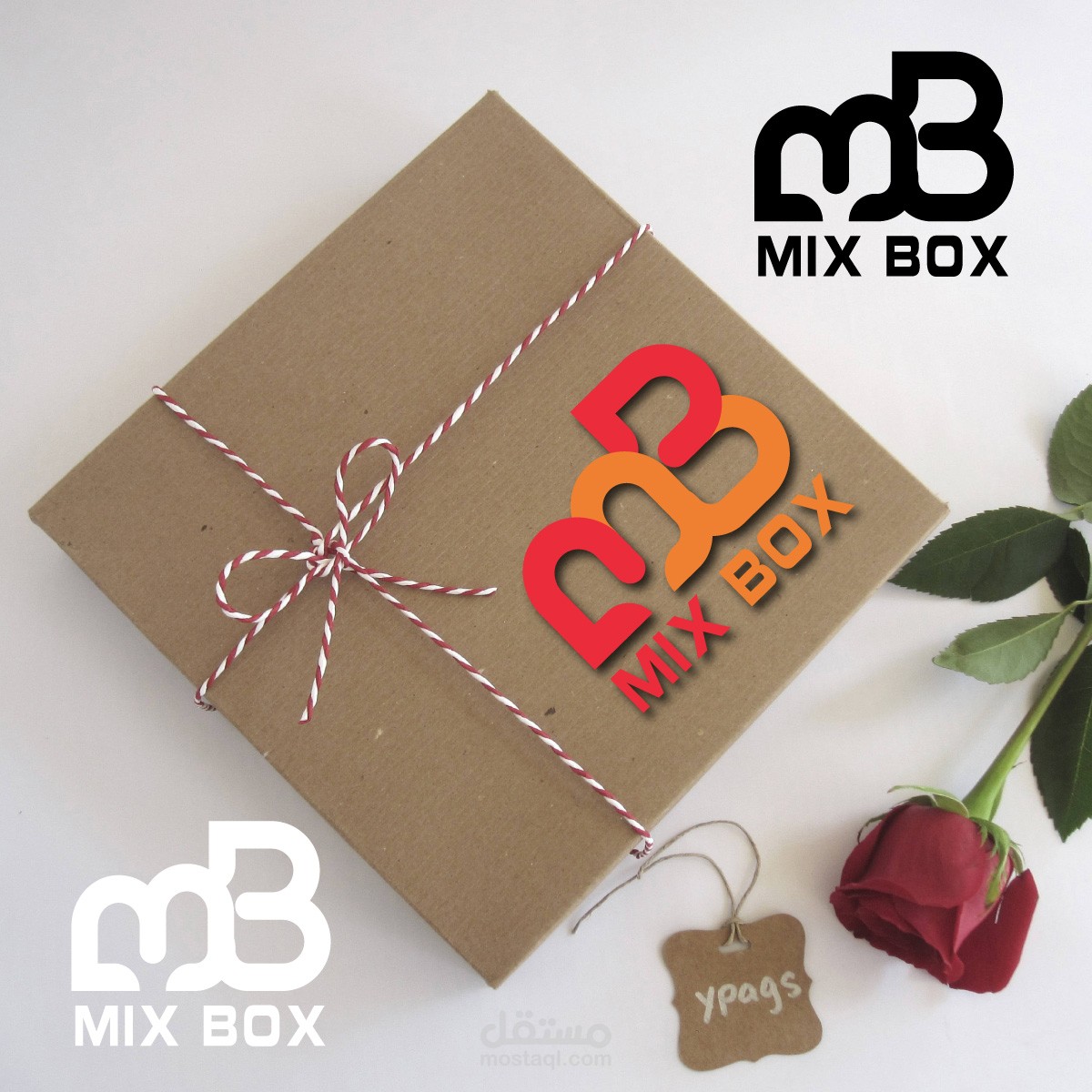 شعار شركة تغليف mix box -للبيع