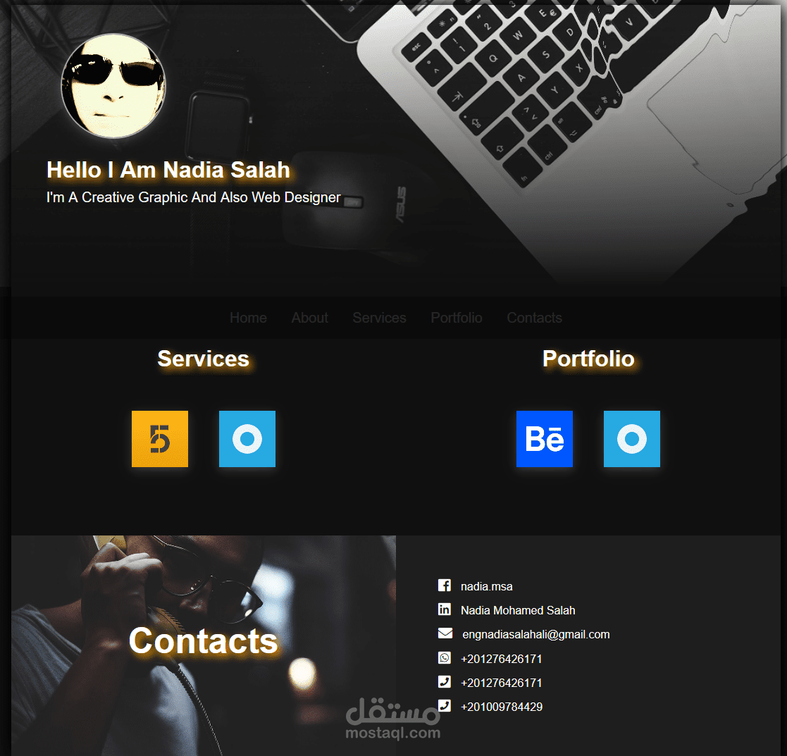 تحويل بلوجر لموقع شخصي