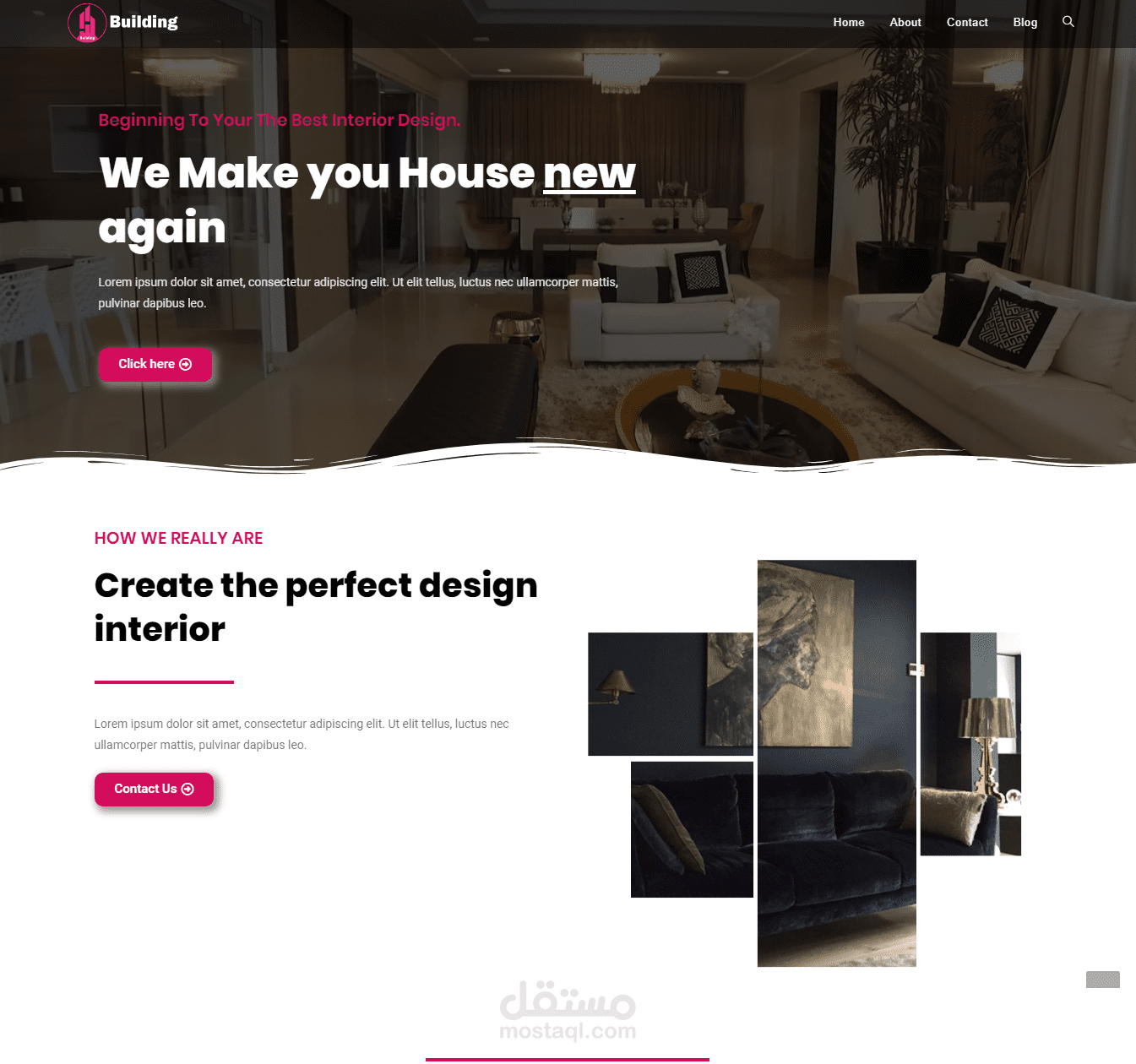 موقع ووردبريس لشركة