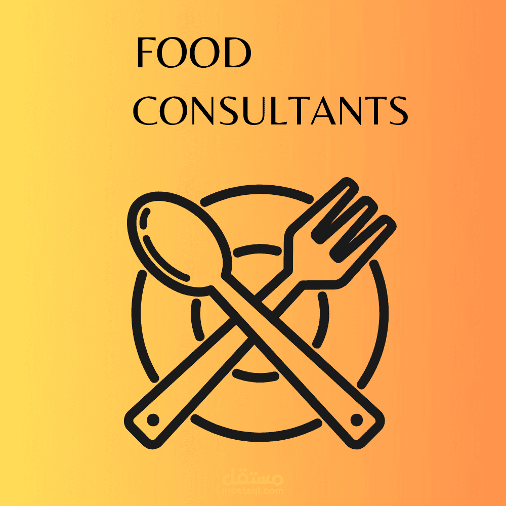 A food consultant Logo