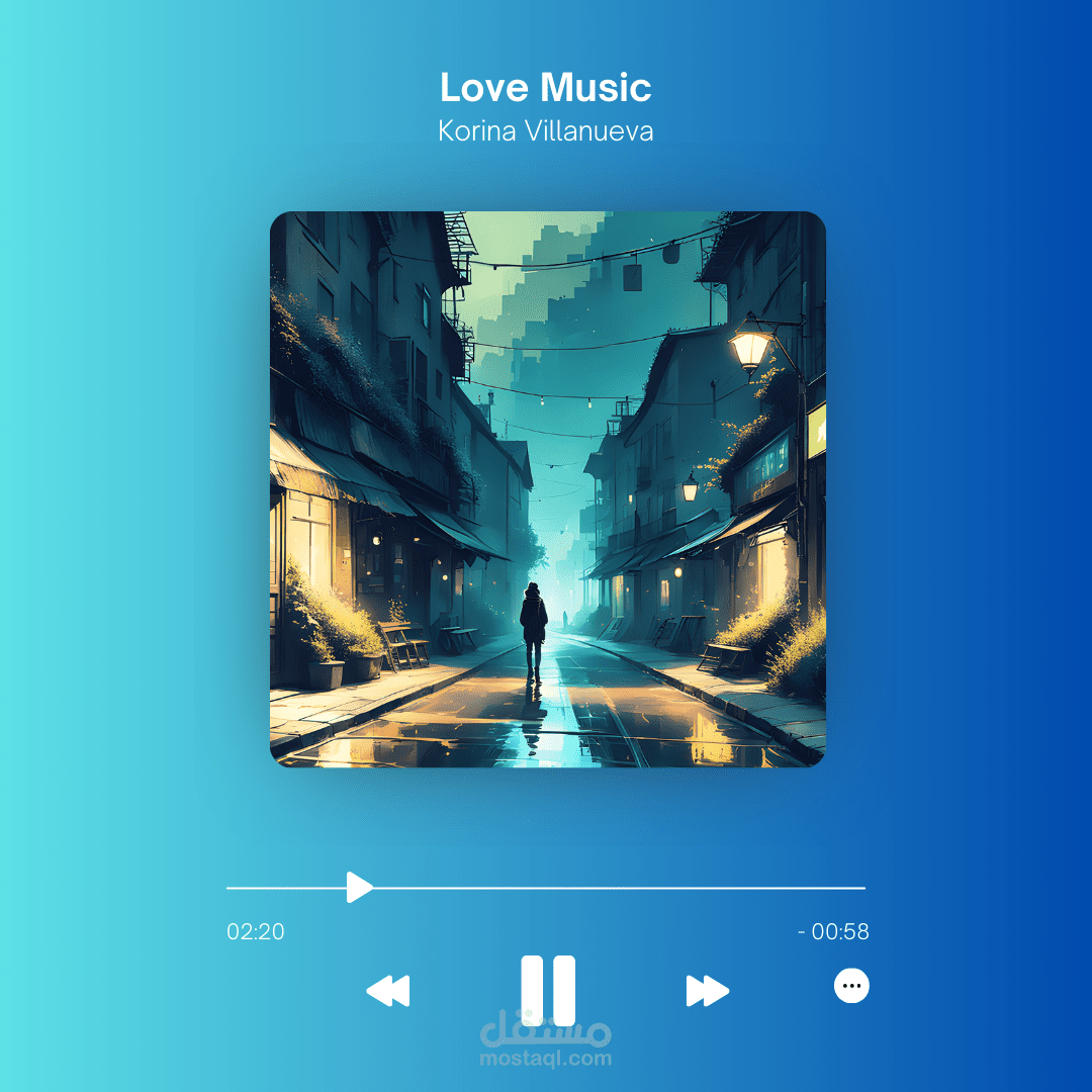 Purple Minimalist Modern Music Instagram Post