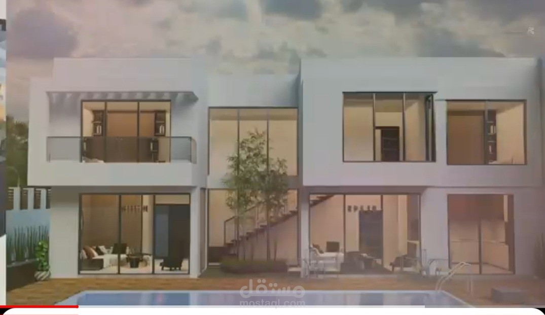 تصميم فيديو لشركة عقارية