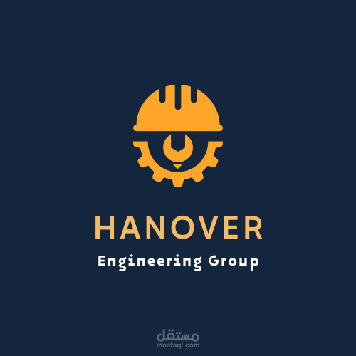 لوجو لشركة بناء هندسية