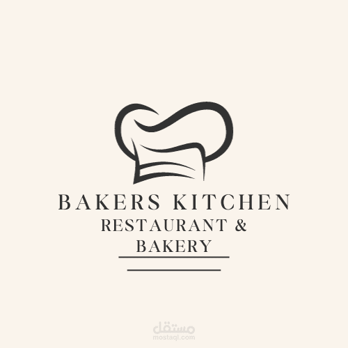 لوجو مخبز و مطعم