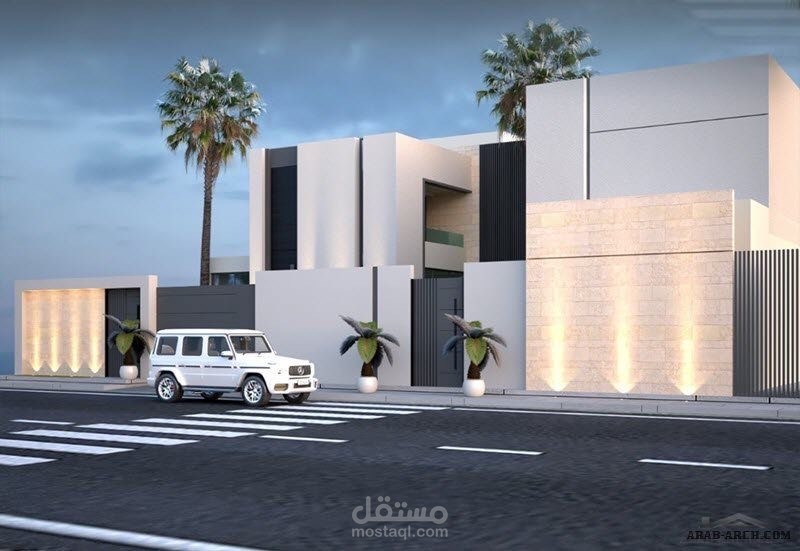 تصميم كونسل لمبني سكني