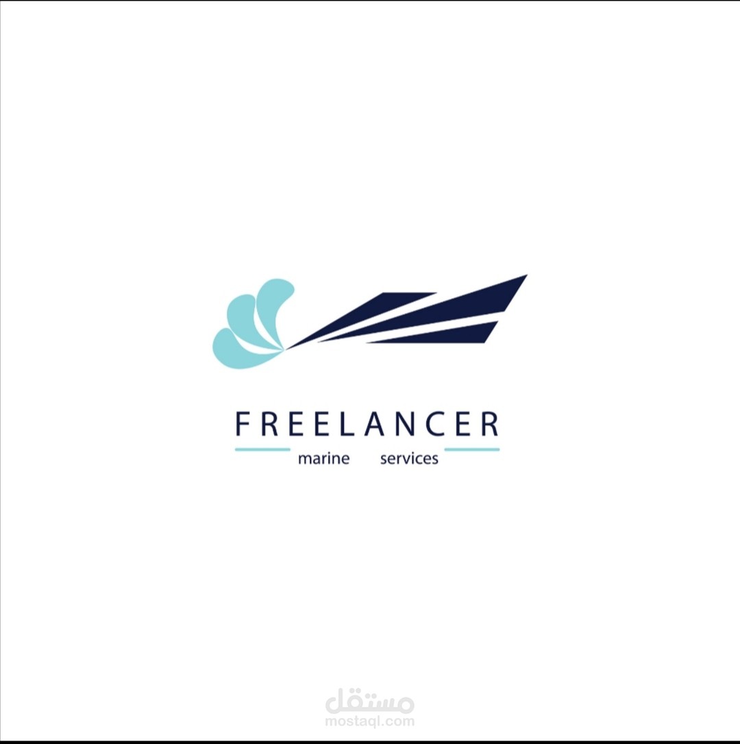 شعار لشركة خدمات يخوت